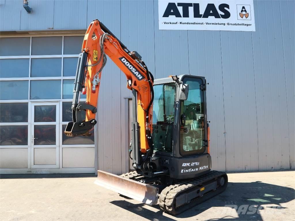 Doosan DX27Z-7 Εκσκαφάκι (διαβολάκι) < 7t