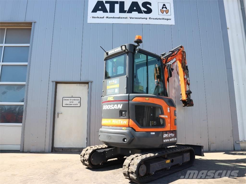 Doosan DX27Z-7 Εκσκαφάκι (διαβολάκι) < 7t