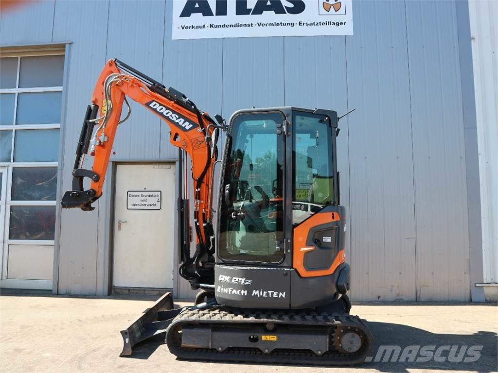 Doosan DX27Z-7 Εκσκαφάκι (διαβολάκι) < 7t
