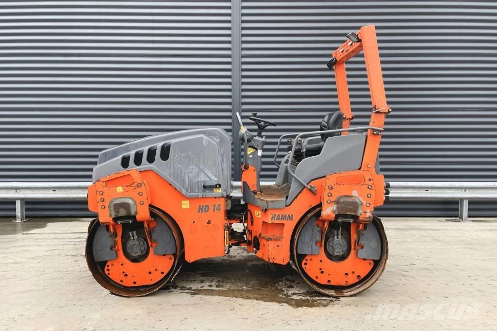 Hamm HD 14 VV Οδοστρωτήρες διπλού κυλίνδρου