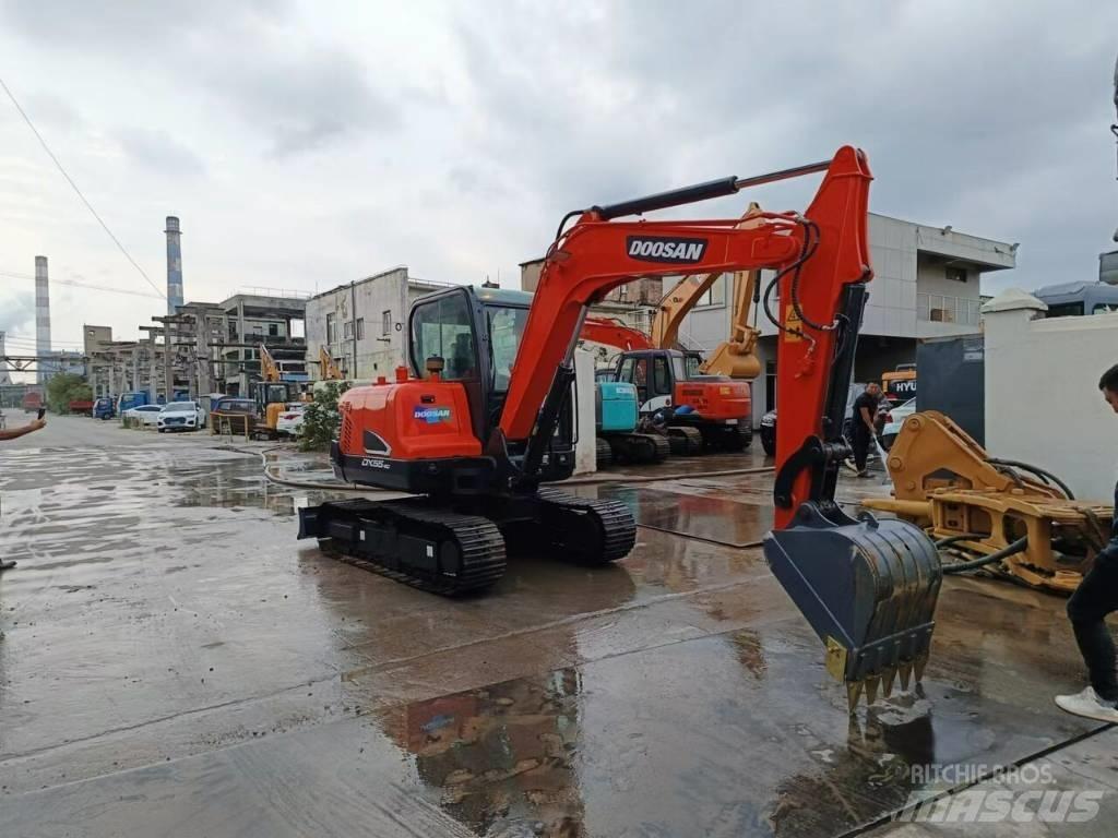Doosan DX 55 Εκσκαφάκι (διαβολάκι) < 7t