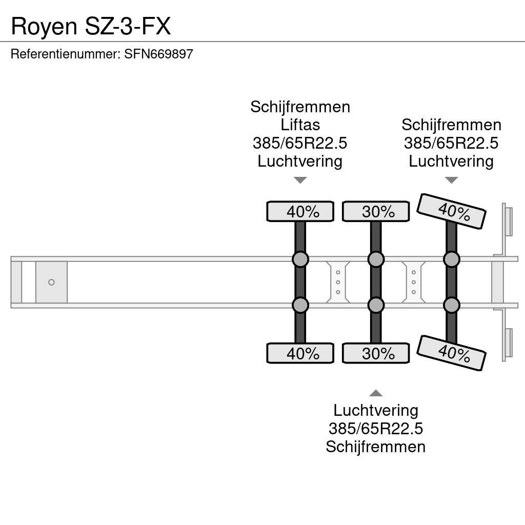  Royen SZ-3-FX Ημιρυμούλκες κόφα