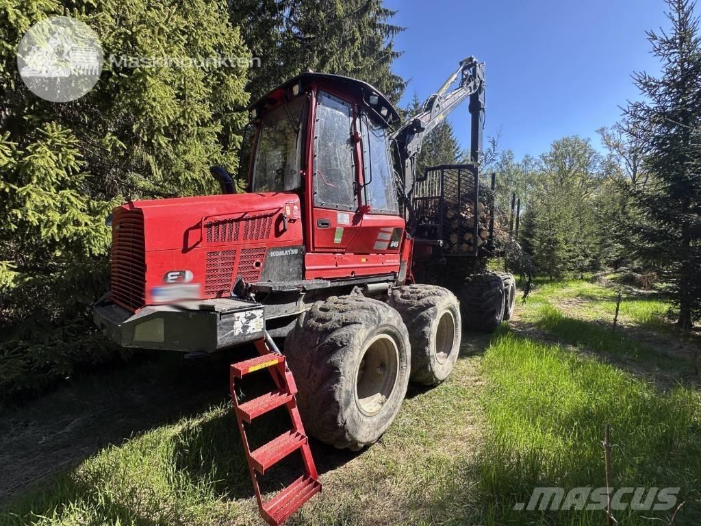 Komatsu 845 Μεταφορείς ξυλείας