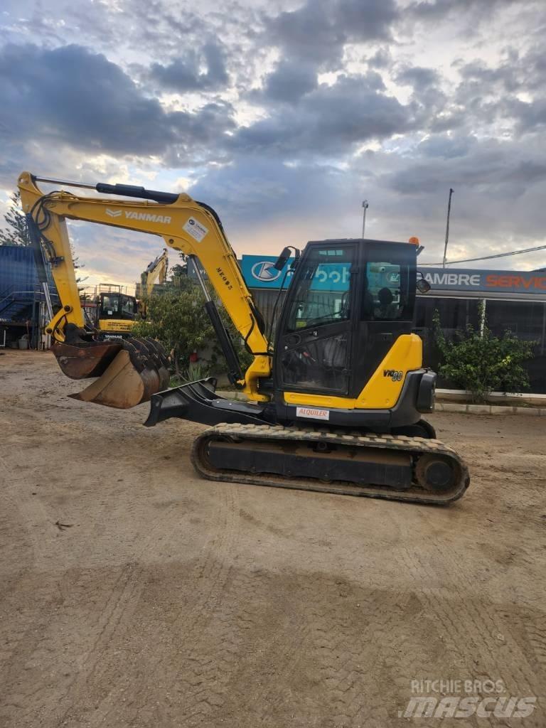 Yanmar Vio 80-1A Μίνι εκσκαφείς 7t - 12t
