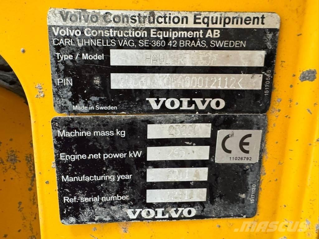 Volvo A30F Σπαστό Dump Truck ADT