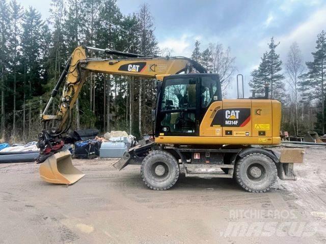CAT M 314 F Εκσκαφείς με τροχούς - λάστιχα
