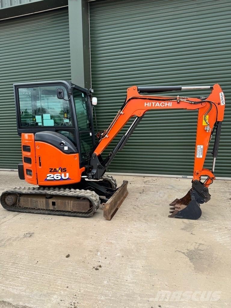Hitachi 26U-6 CR Εκσκαφάκι (διαβολάκι) < 7t