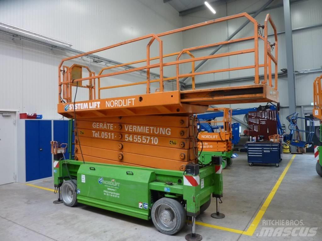 HAB S 175 12 E2WD Ανυψωτήρες ψαλιδωτής άρθρωσης