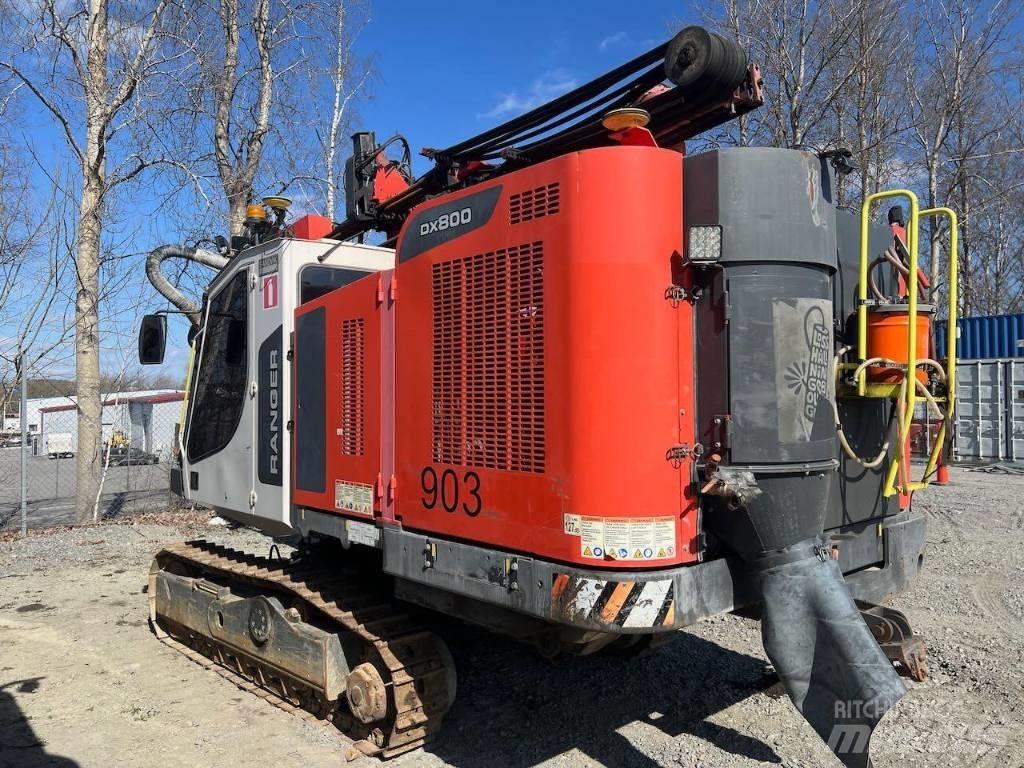 Sandvik DX800 Εξοπλισμός επιφανειακών γεωτρήσεων