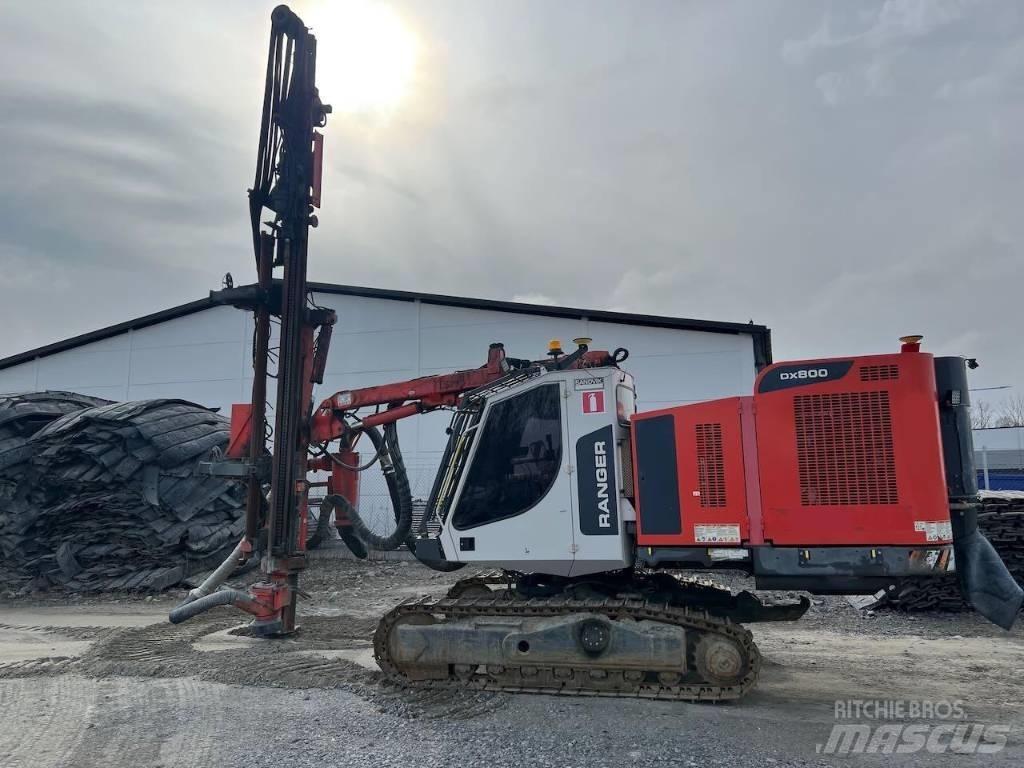 Sandvik DX800 Εξοπλισμός επιφανειακών γεωτρήσεων
