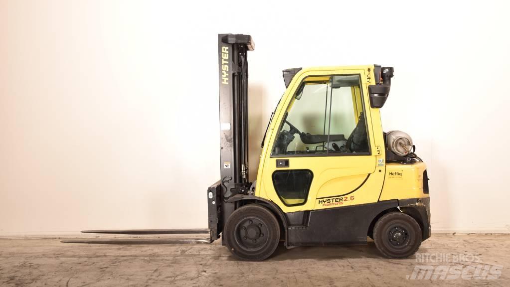 Hyster H 2.5 FT LPG Περονοφόρα ανυψωτικά κλαρκ με φυσικό αέριο LPG