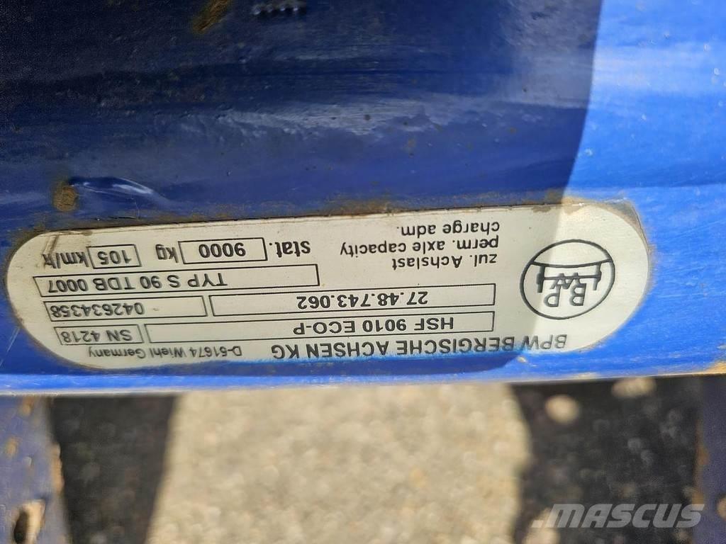 BPW HSF 9010 ECO-P Άξονες