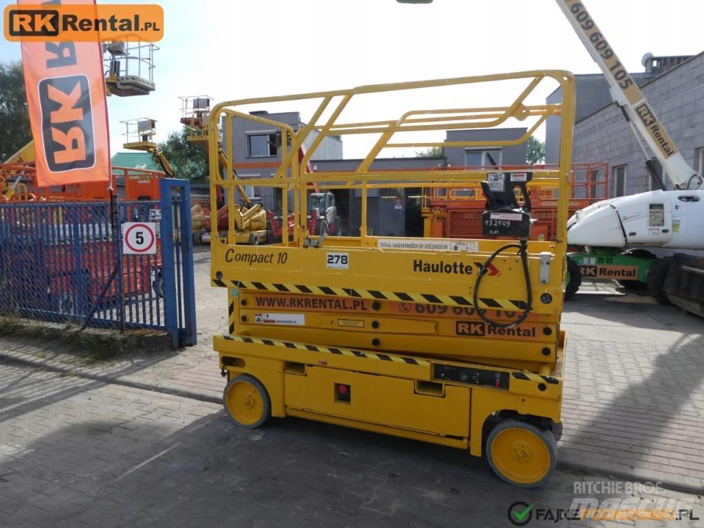 Haulotte Compact 10 Ανυψωτήρες ψαλιδωτής άρθρωσης