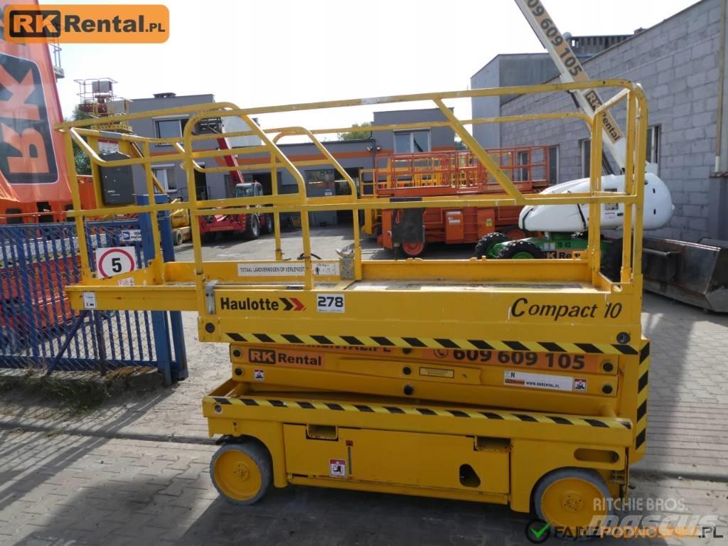 Haulotte Compact 10 Ανυψωτήρες ψαλιδωτής άρθρωσης