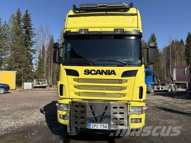 Scania R164G 8*4 Φορτηγά με Γερανό