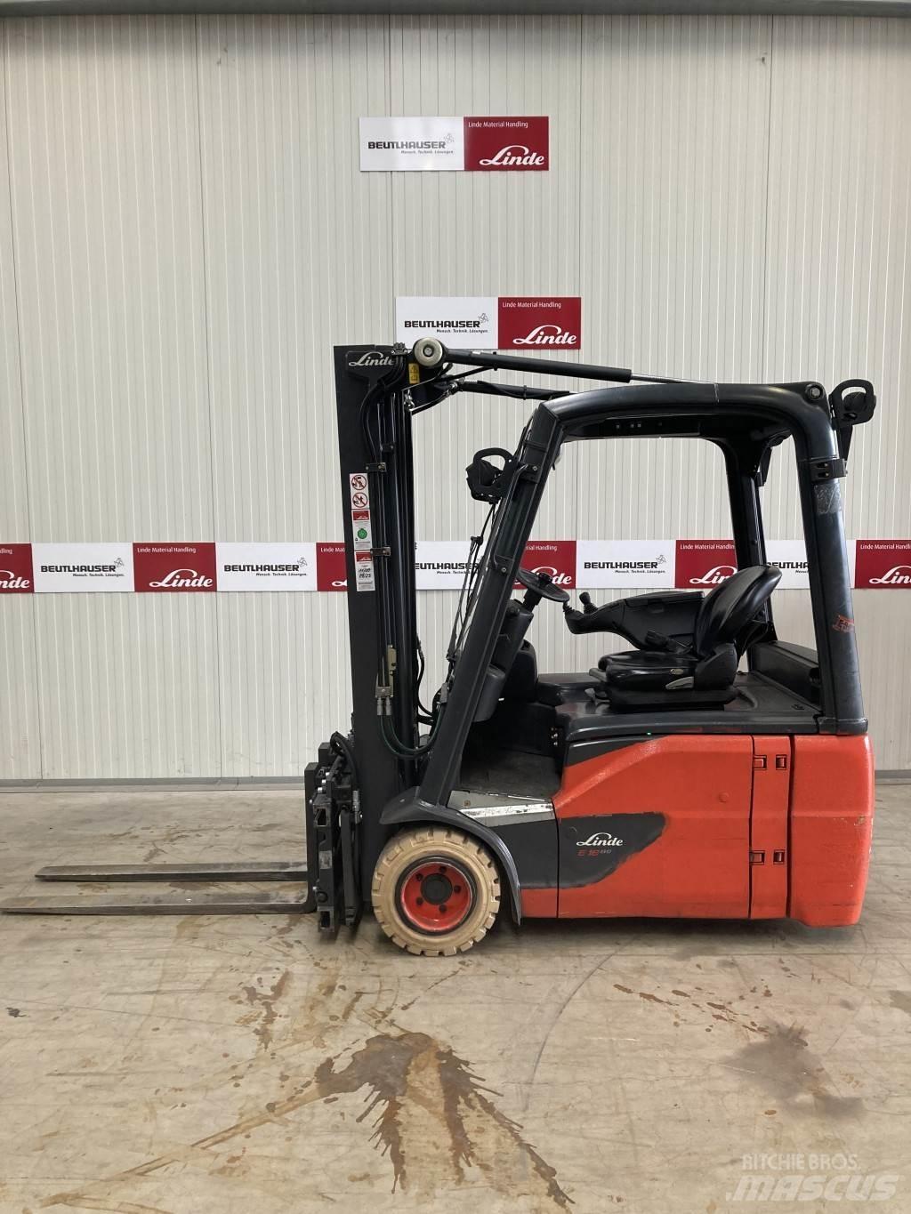 Linde E18 Ηλεκτρικά περονοφόρα ανυψωτικά κλαρκ
