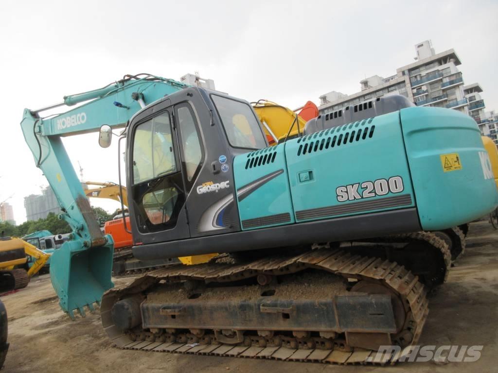Kobelco SK 200-8 Εκσκαφείς με ερπύστριες