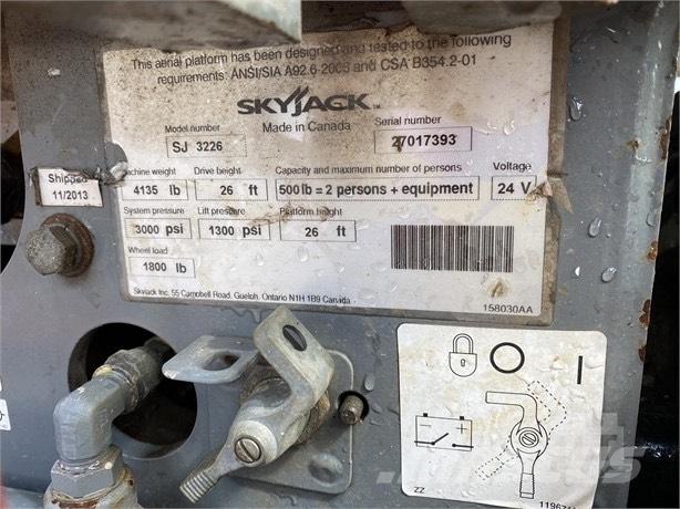 SkyJack SJ III 3226 Ανυψωτήρες ψαλιδωτής άρθρωσης