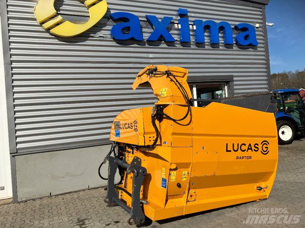 Lucas Raptor Τεμαχιστές, κόπτες και ξετυλιχτές δεμάτων
