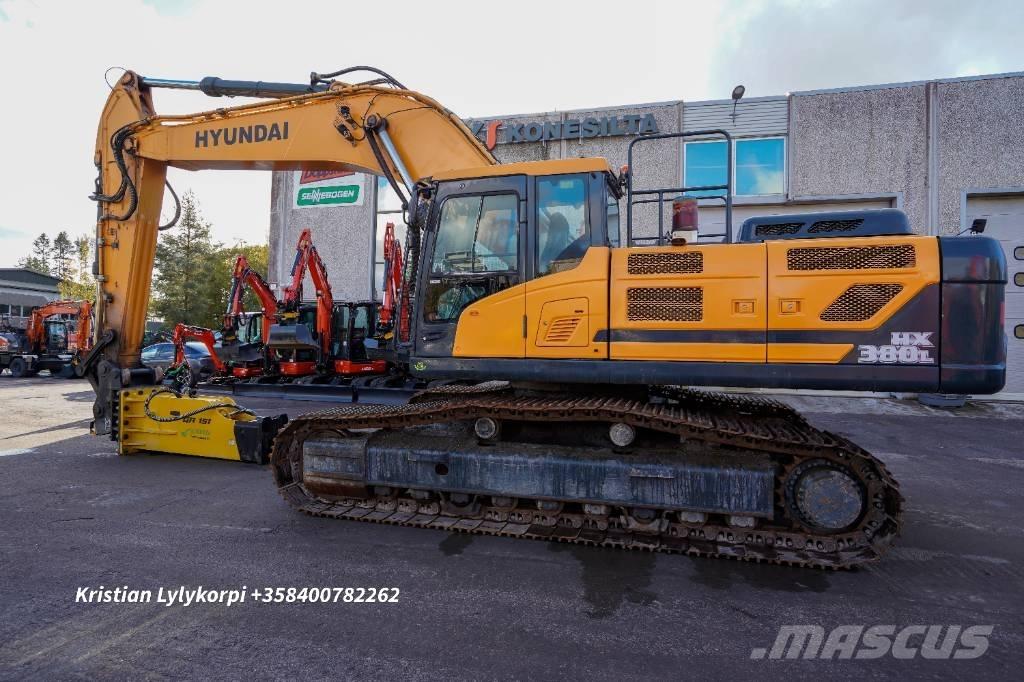 Hyundai HX 380 L Εκσκαφείς με ερπύστριες