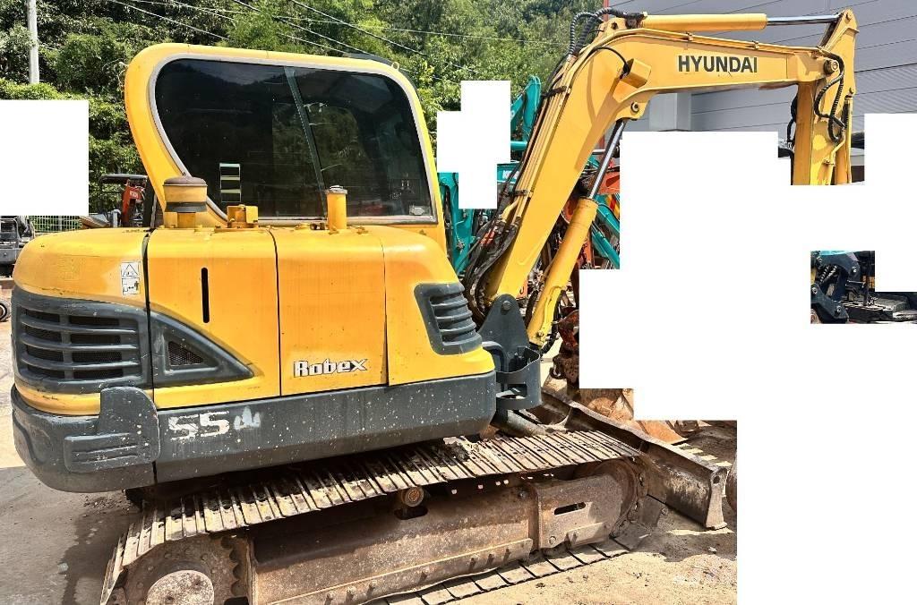 Hyundai Robex 55 Εκσκαφάκι (διαβολάκι) < 7t