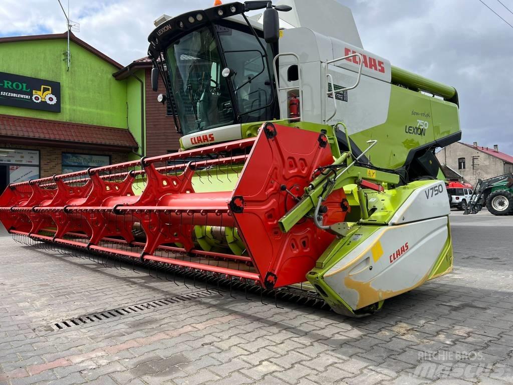CLAAS Lexion 750 Θεριζοαλωνιστικές μηχανές