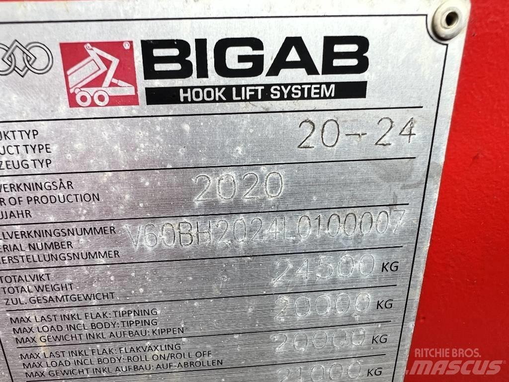Bigab 20-24 Ανατρεπόμενες ρυμούλκες