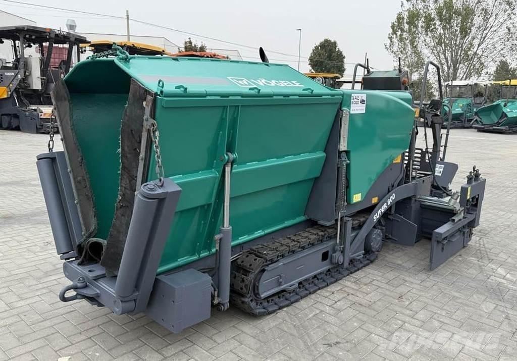 Vögele Super 800 Επίστρωση ασφάλτου