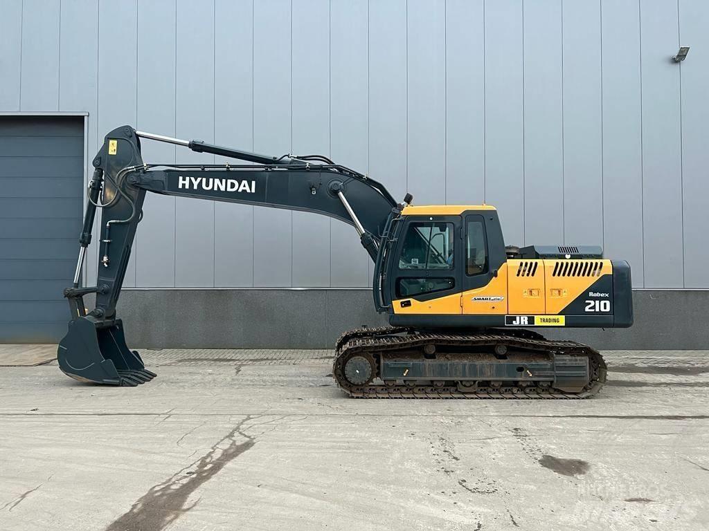 Hyundai R 210 Εκσκαφείς με ερπύστριες