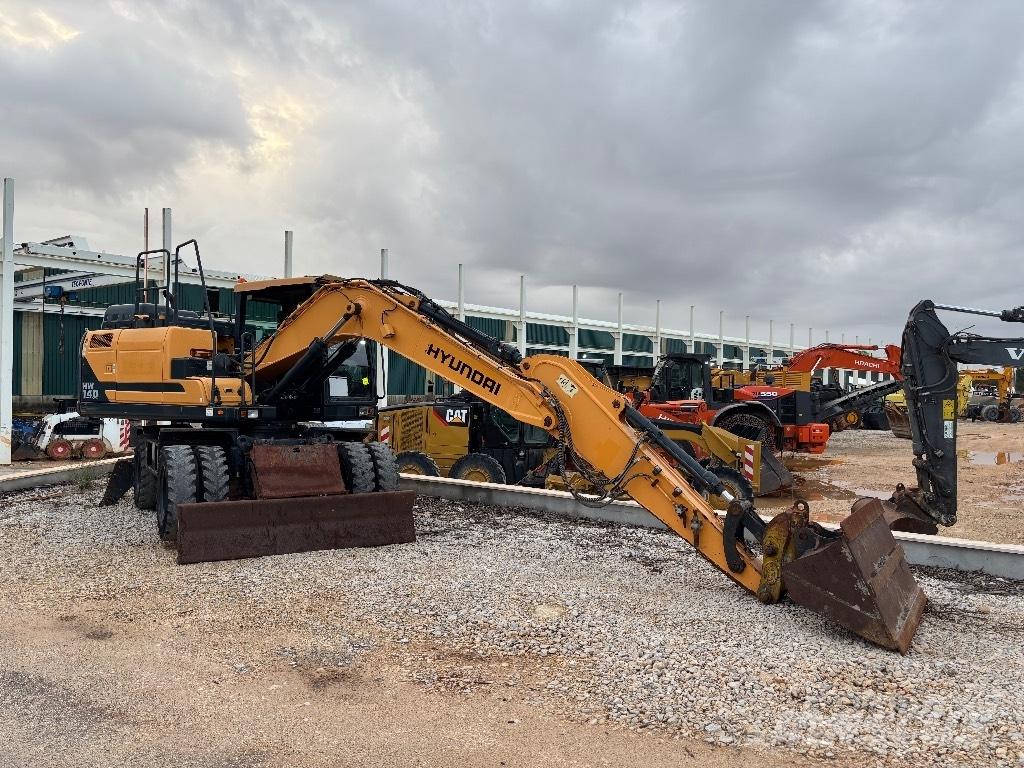 Hyundai HW 140 A Εκσκαφείς με τροχούς - λάστιχα