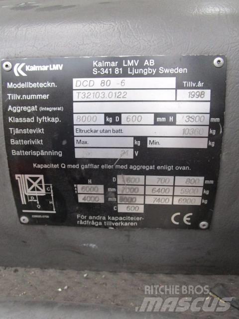 Kalmar DCD 80-6 Πετρελαιοκίνητα Κλαρκ