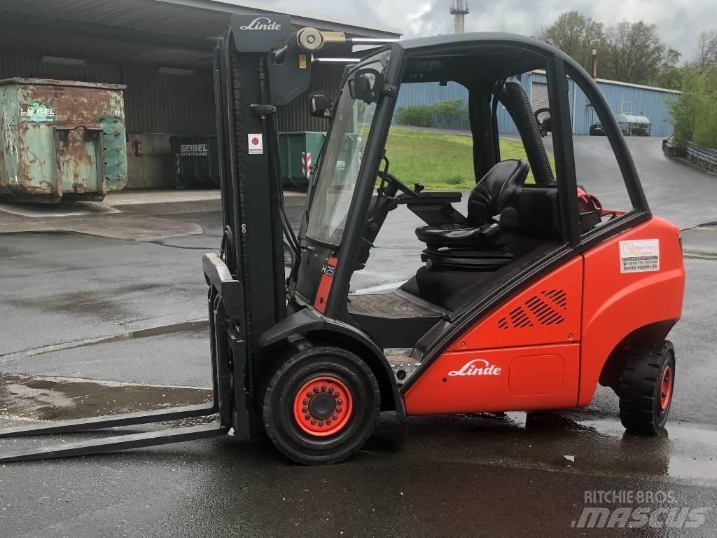 Linde H25T Περονοφόρα ανυψωτικά κλαρκ με φυσικό αέριο LPG