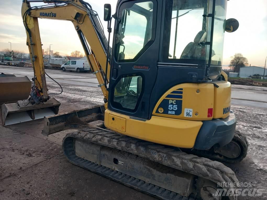 Komatsu PC 55 MR-3 Εκσκαφείς με ερπύστριες