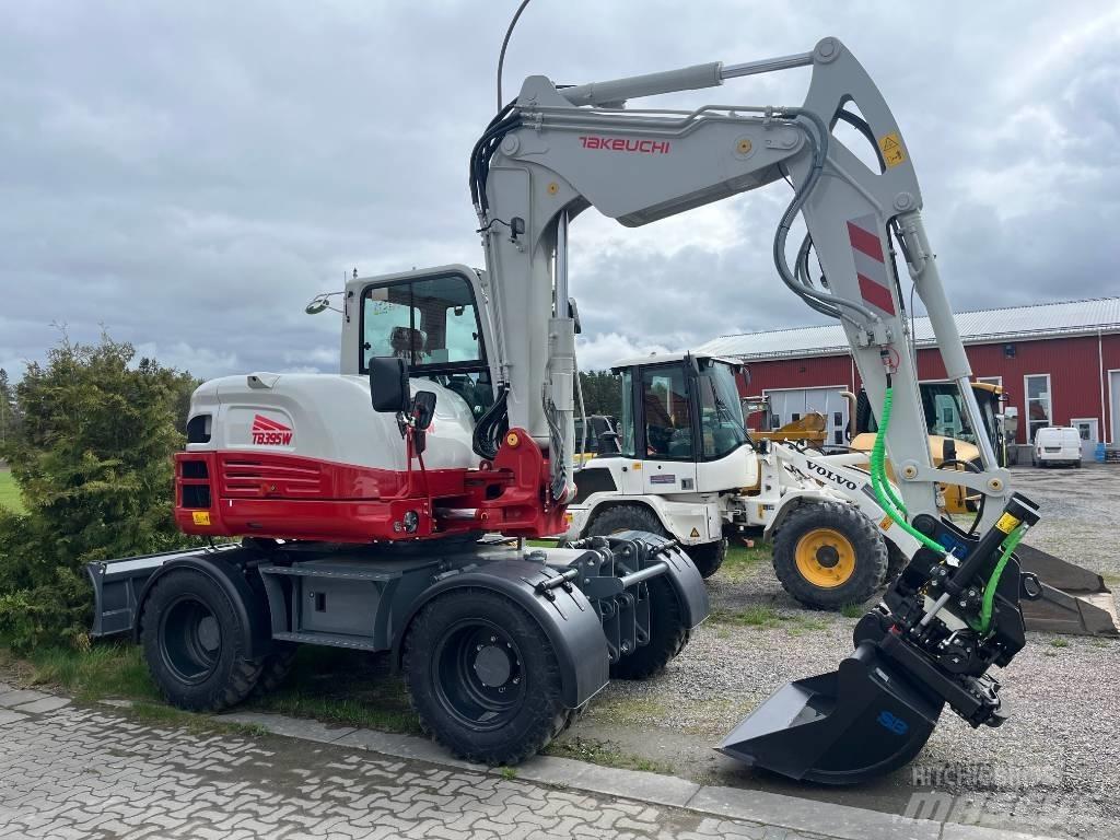 Takeuchi TB 395 W Εκσκαφείς με τροχούς - λάστιχα
