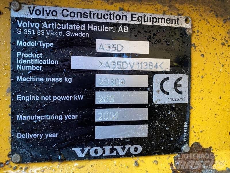 Volvo A35D Σπαστό Dump Truck ADT