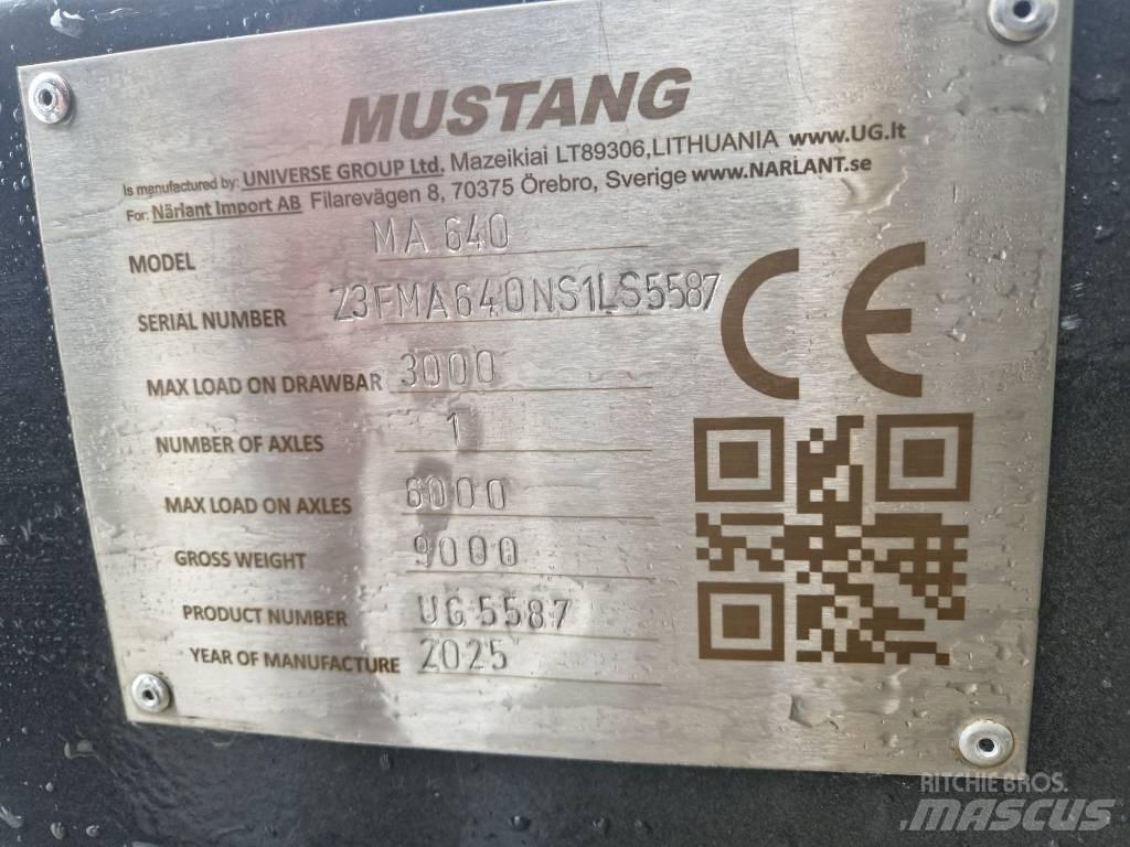 Mustang MA C-640 Λοιπές ρυμούλκες