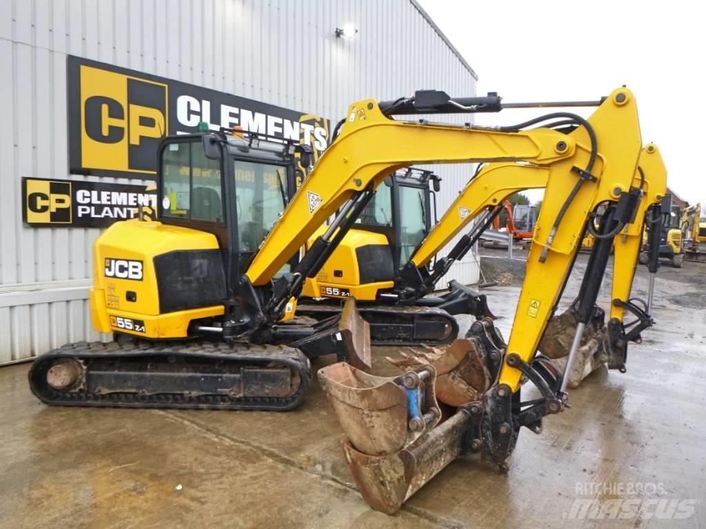 JCB 55 Z-1 Μίνι εκσκαφείς 7t - 12t
