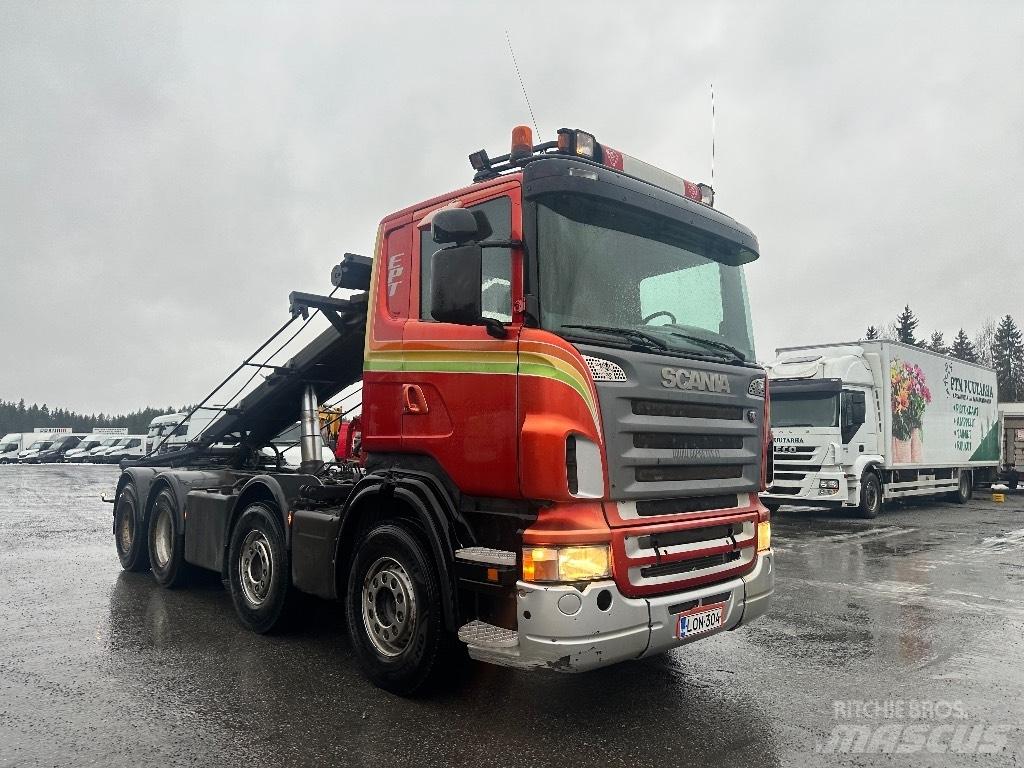 Scania R500 8X4 Φορτηγά με γερανό & γάτζο
