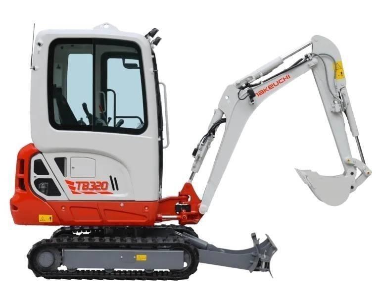 Takeuchi TB320 Εκσκαφάκι (διαβολάκι) < 7t