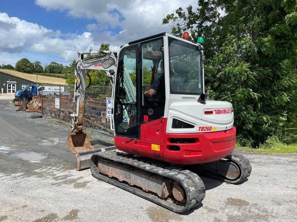 Takeuchi TB 260 Εκσκαφάκι (διαβολάκι) < 7t