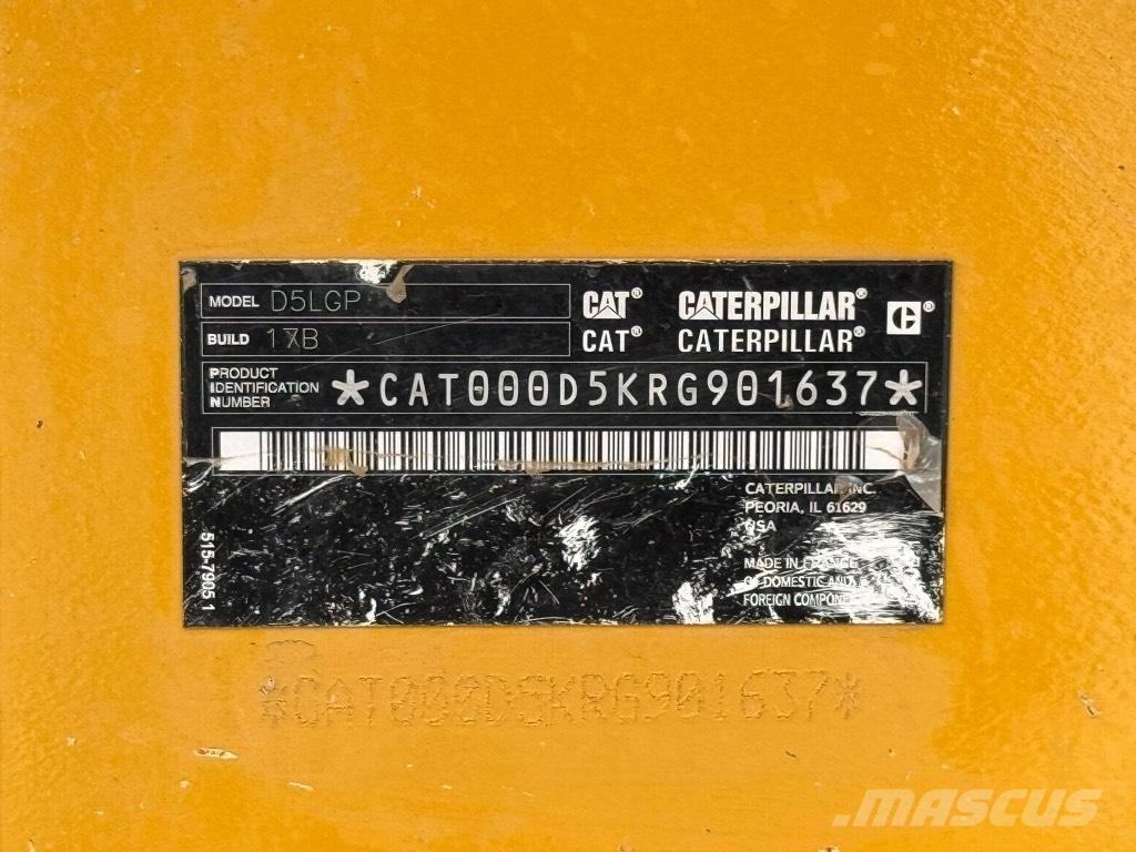 CAT D 5 LGP Μπουλντόζες με ερπύστριες