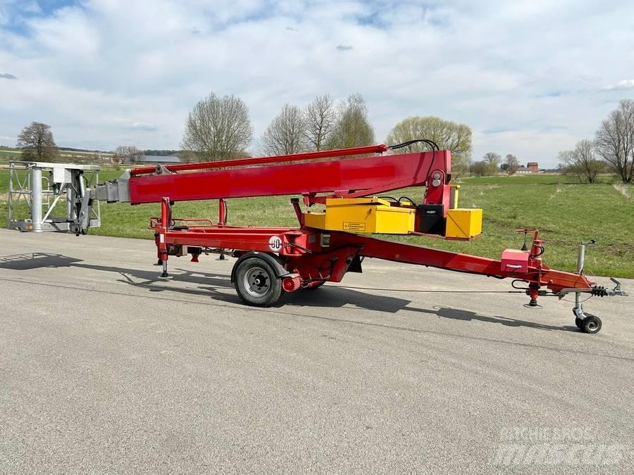 Denka-Lift DK 25 Εναέριες πλατφόρμες τοποθετημένες σε ρυμούλκα