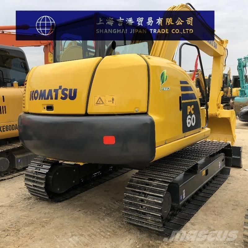 Komatsu PC 60 Εκσκαφείς με ερπύστριες