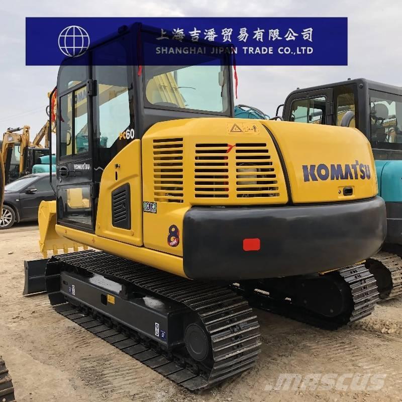 Komatsu PC 60 Εκσκαφείς με ερπύστριες