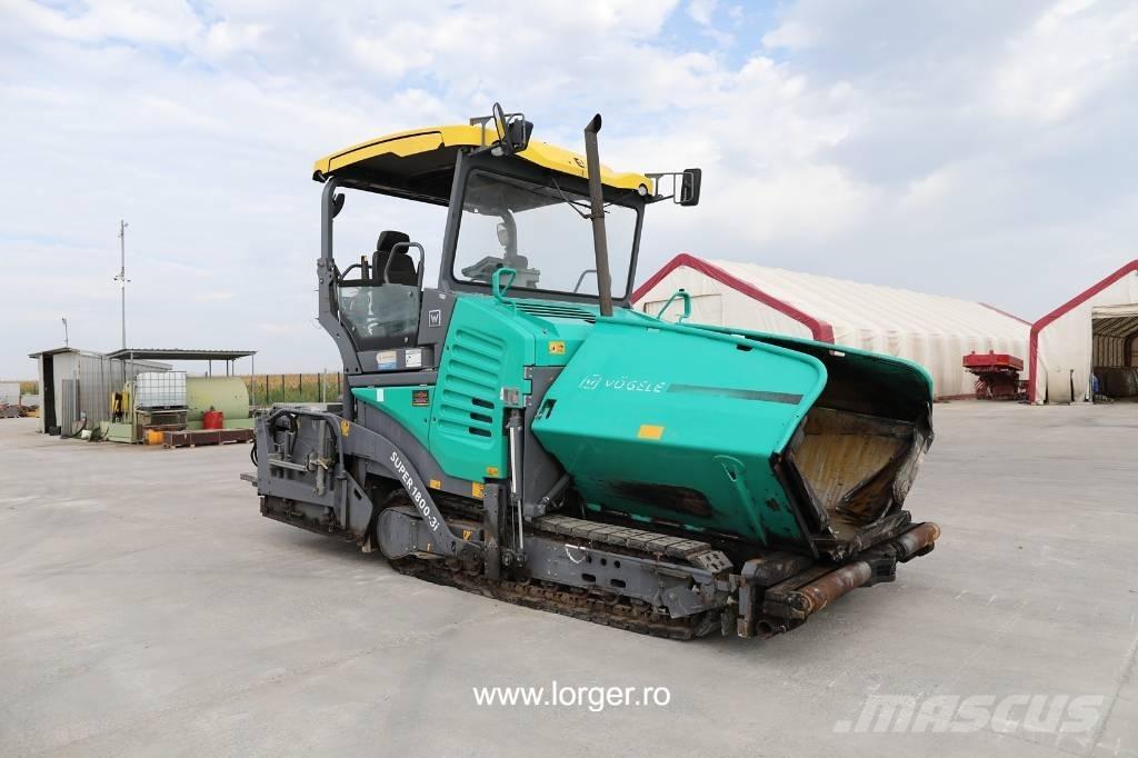 Vögele Super 1800 - 3i Επίστρωση ασφάλτου