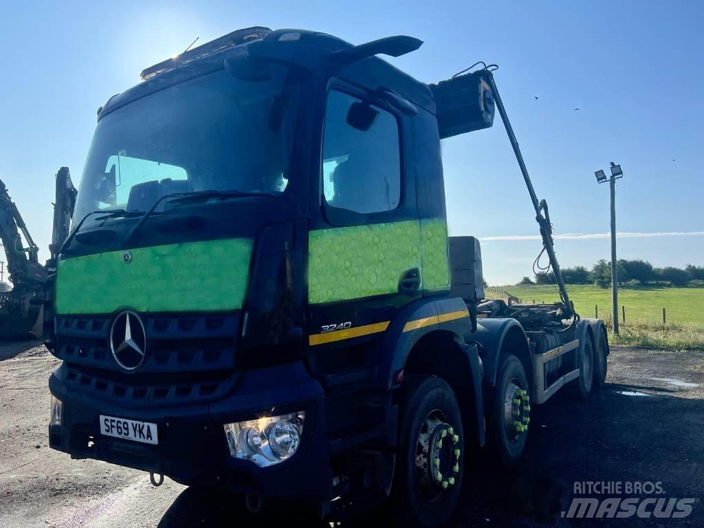 Mercedes-Benz 3240 Φορτηγά ανατροπή με γάντζο