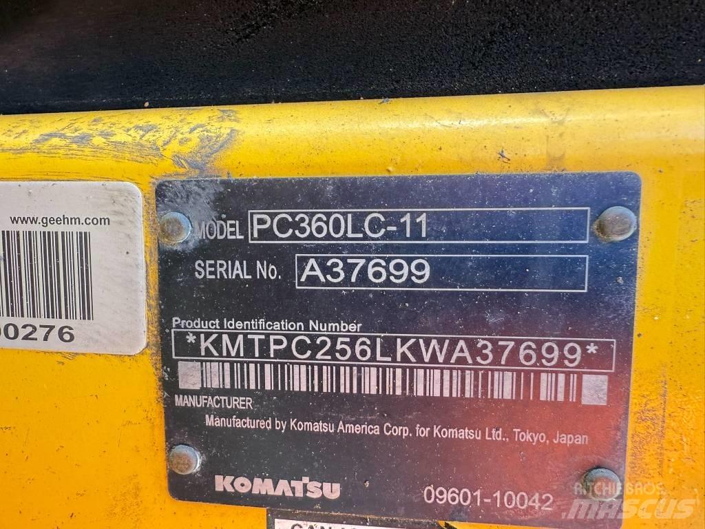 Komatsu PC360LC-11 Εκσκαφείς με ερπύστριες