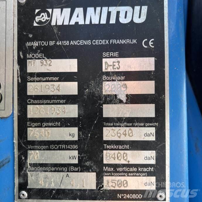 Manitou MT 932 Τηλεσκοπικοί ανυψωτές