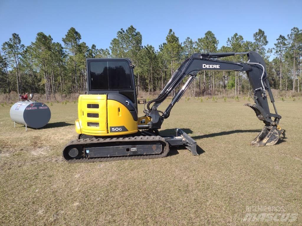 DEERE 50G Εκσκαφάκι (διαβολάκι) < 7t