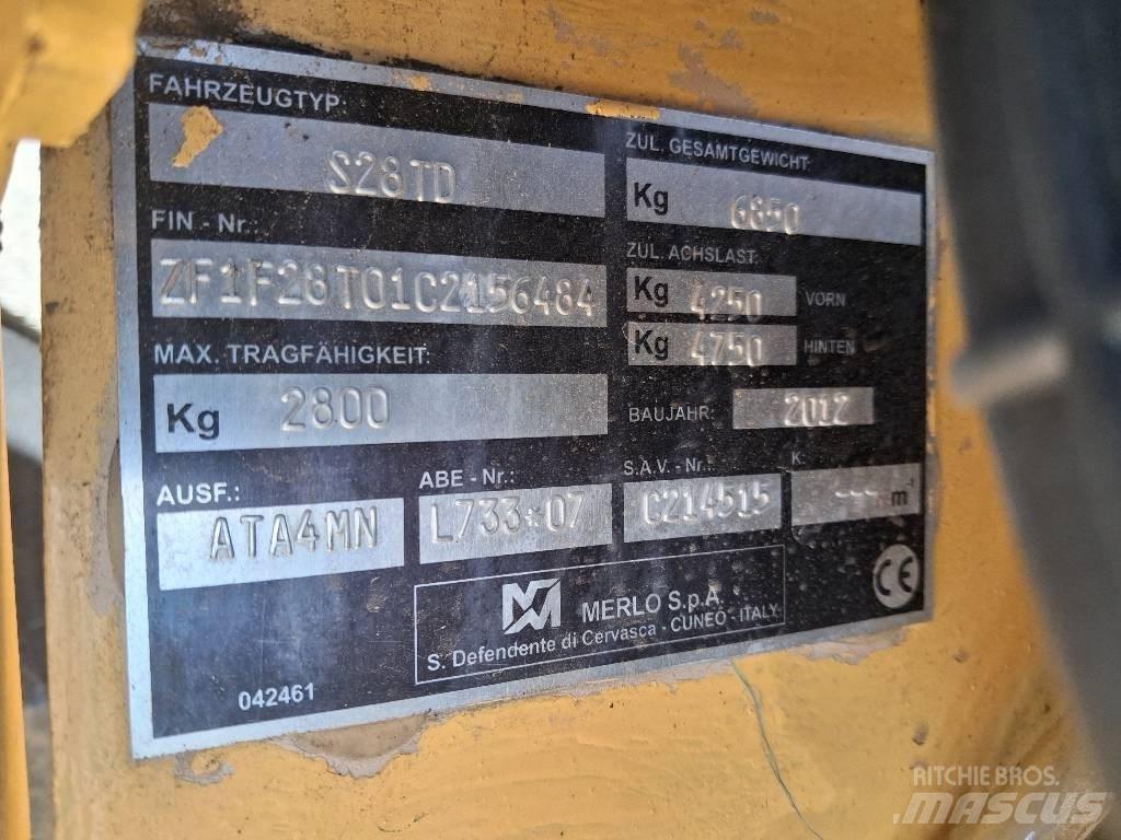 Merlo P 28.8 Τηλεσκοπικοί ανυψωτές